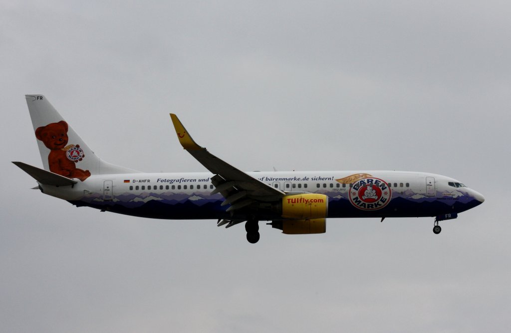 TUIfly,D-AHFR,(c/n30593),Boeing 737-8K5(WL),12.04.2013,HAM-EDDH,Hamburg,Germany