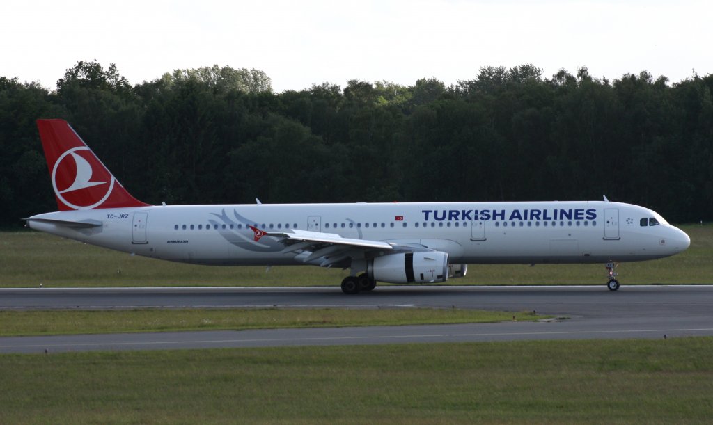 Turkish Airlines,TC-JRZ,(c/n5118),Airbus A321-231,01.06.2012,HAM-EDDH,Hamburg,Germany