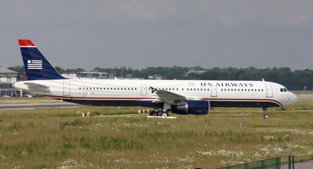 US Airways,D-AVZV,Reg.N155UW,(c/n5659),Airbus A321-211,10.06.2013,XFW-EDHI,Hamburg-Finkenwerder,Germany