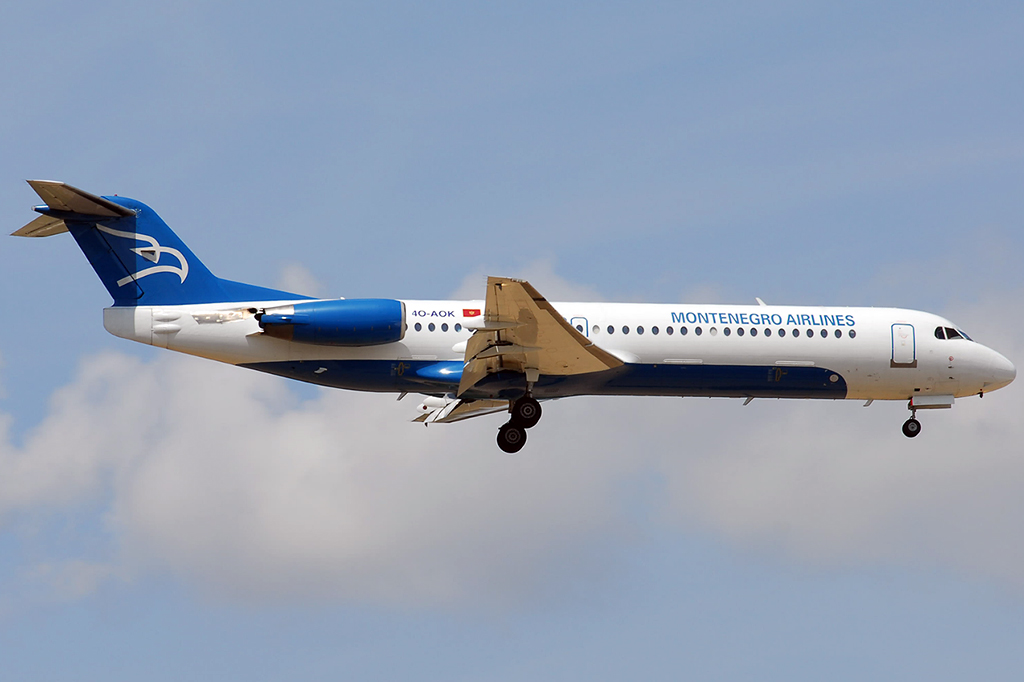 4O-AOK Fokker 100 11.07.2013