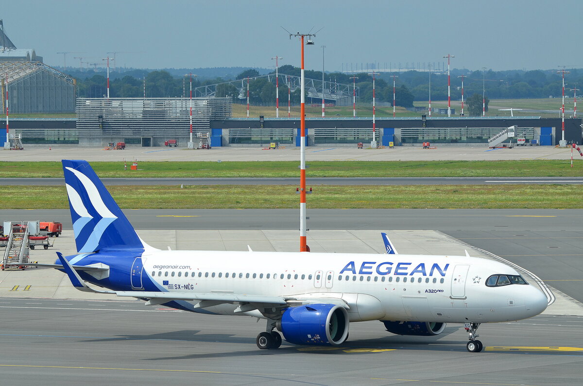 Aegean Airlines,Airbus A320-271N,SX-NEG,HAM-EDDH,Hamburg,21.07.24