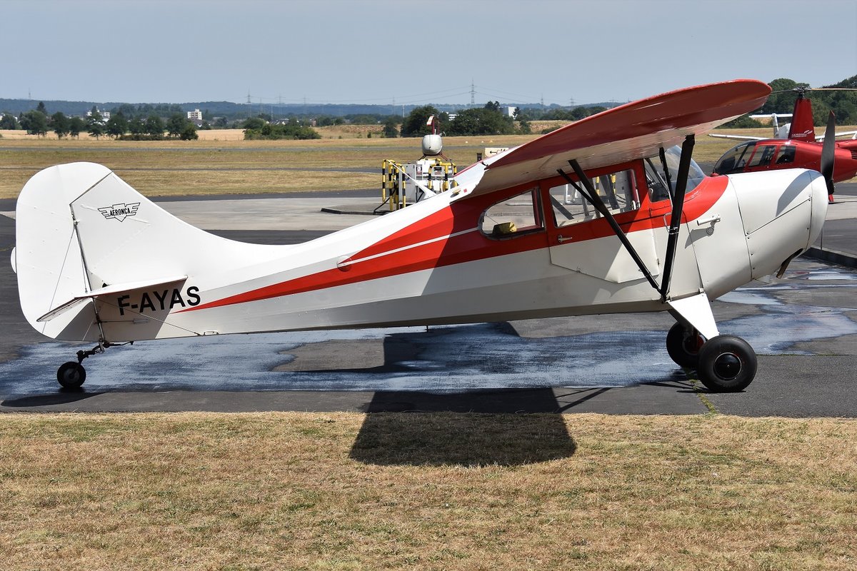  Aeronca 11AC-S Chief Scout - Private - AC-S50 - F-AYAS - 06.07.2019 - EDKB