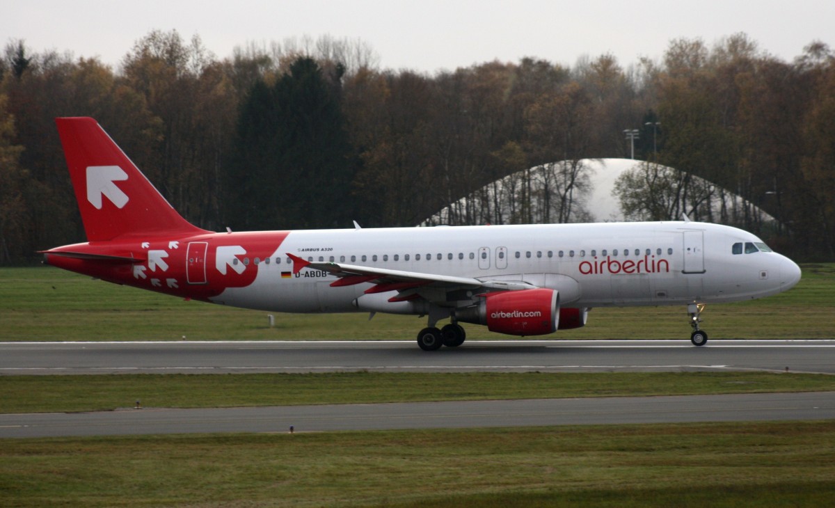 Air Berlin,D-ABDB,(c/n2619),Airbus A320-214,16.11.2013,HAM-EDDH,Hamburg,Germany