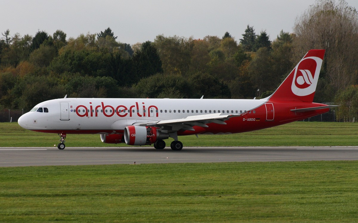 Air Berlin,D-ABDQ,(c/n 3121),Airbus A320-214,24.10.2014,HAM-EDDH,Hamburg,Germany