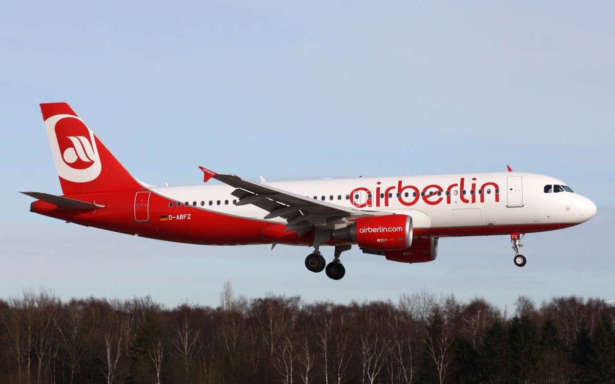 Air Berlin,D-ABFZ,(c/n4988),Airbus A320-214,10.02.2014,HAM-EDDH,Hamburg,Germany