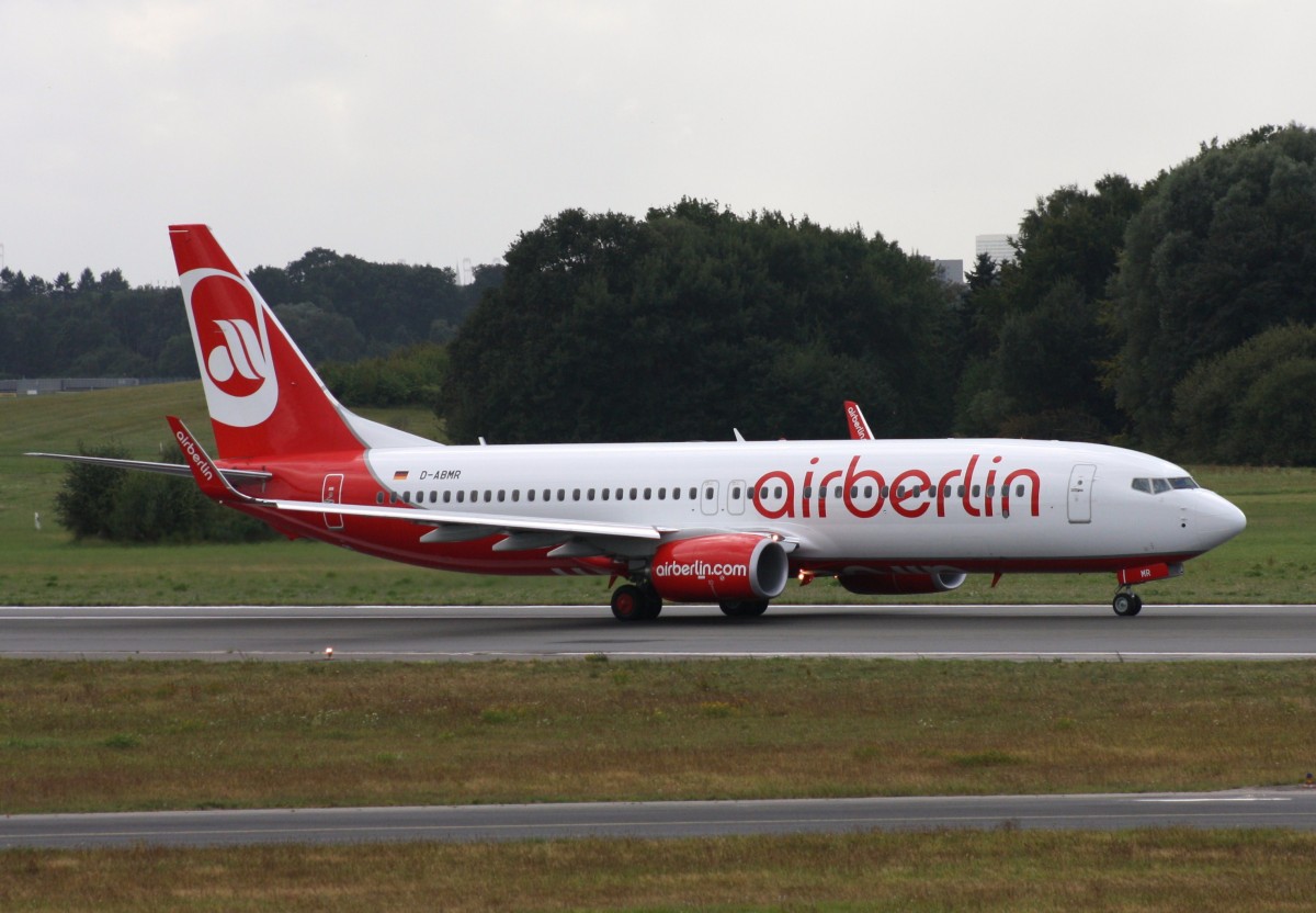 Air Berlin,D-ABMR,(c/n37781),Boeing 737-86J(WL),31.08.2013,HAM-EDDH,Hamburg,Germany