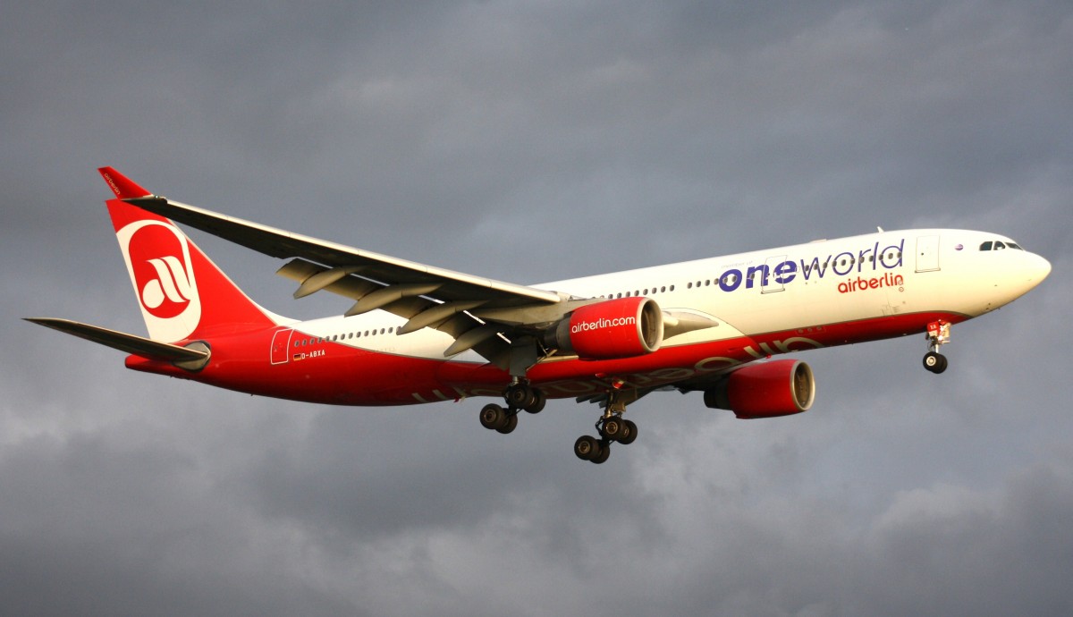 Air Berlin,D-ABXA,(c/n288),Airbus A330-223,27.09.2013,HAM-EDDH,Hamburg,Germany(Bemalung:ONE WORLD)