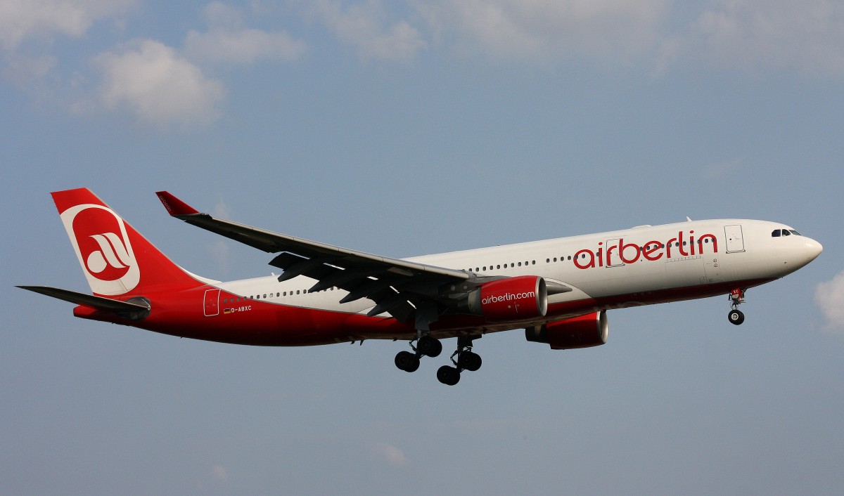 Air Berlin,D-ABXC,(c/n 665),Airbus A330-223,31.07.2014,HAM-EDDH,Hamburg,Germany