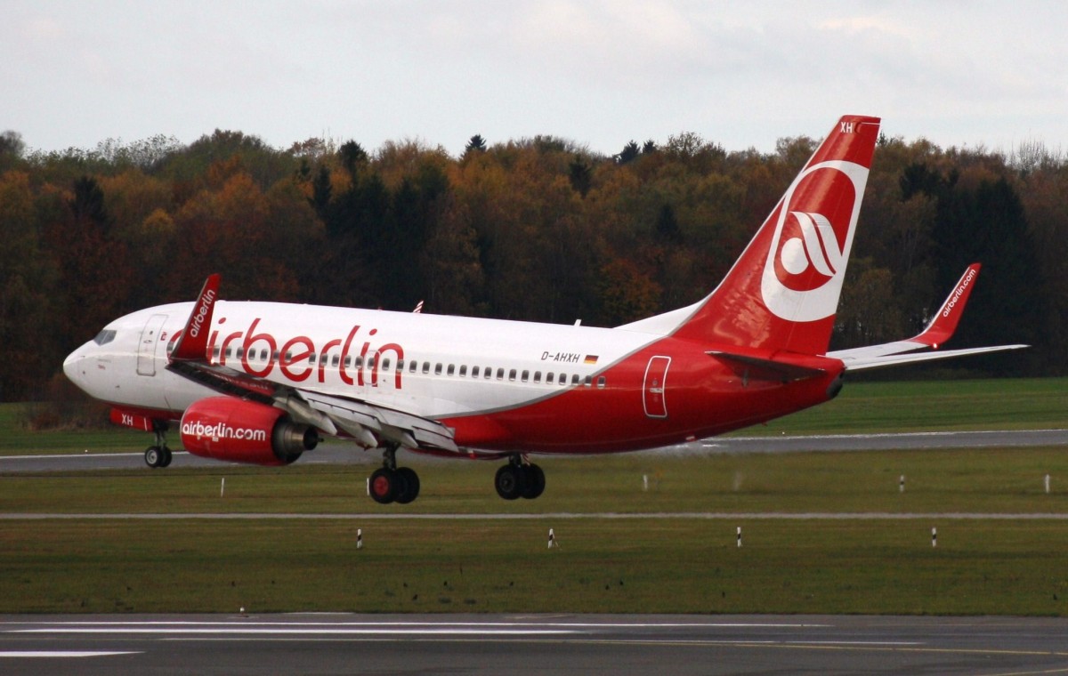 Air Berlin,D-AHXH,(c/n35282),Boeing 737-7K5(WL),10.11.2013,HAM-EDDH,Hamburg,Germany