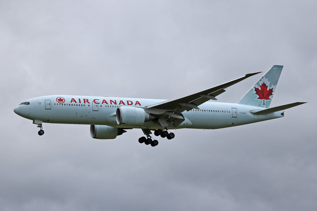 Air Canada, C-FIVK, Boeing B777-233LR, msn: 35245/689, 15.Juni 2024, ZRH Zürich, Switzerland.