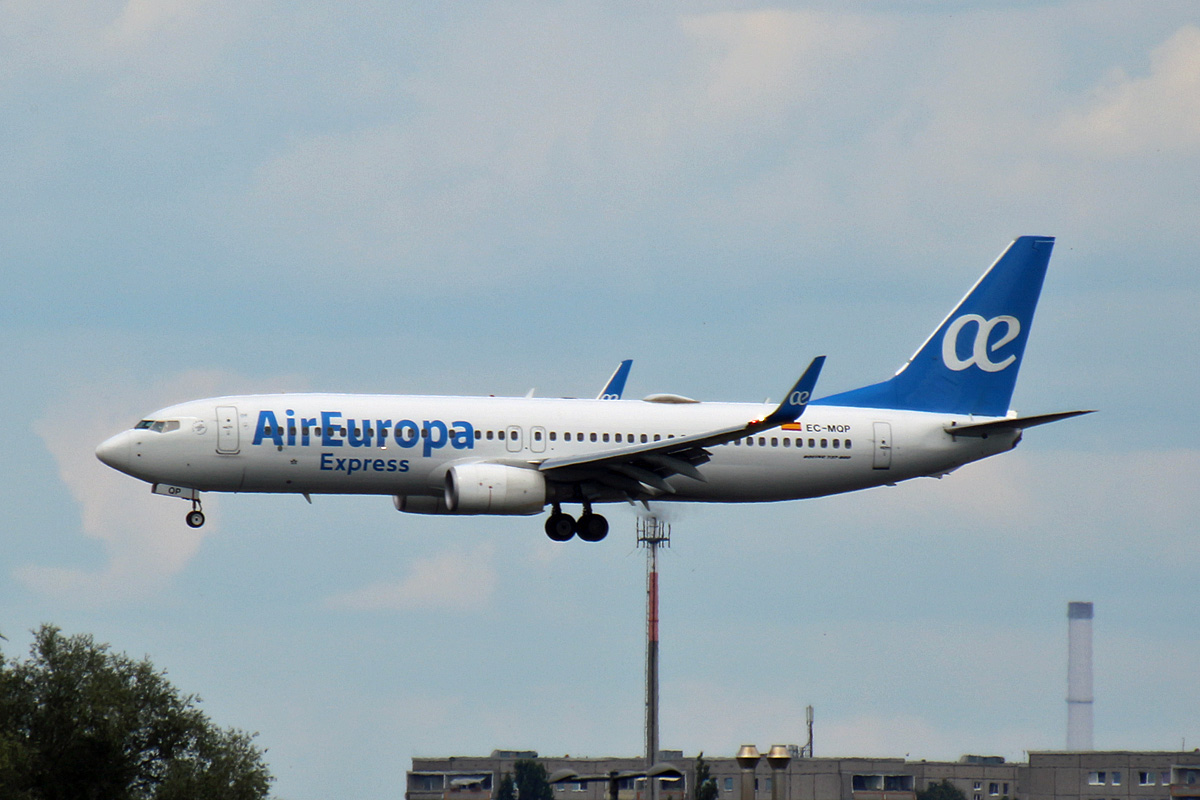 Air Europe Express, Boeing B 737-85P, EC-MQP, BER, 14.07.2024