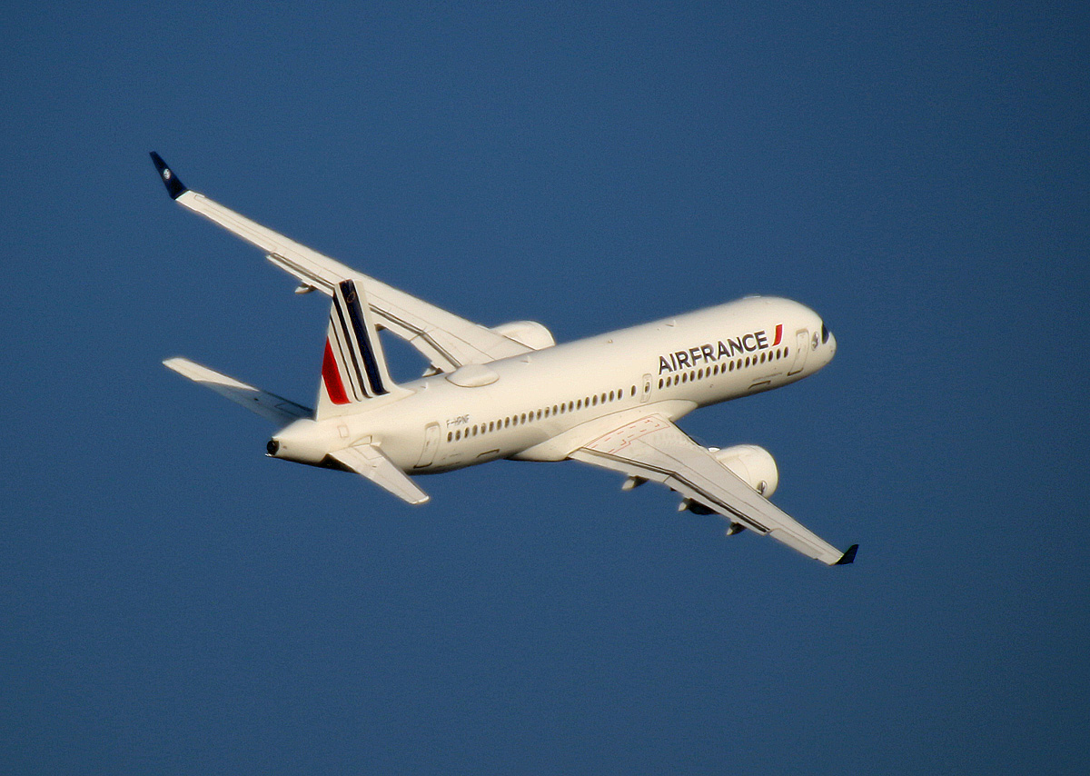 Air France, Airbus A 220-300, F-HPNF, BER, 09.02.2025