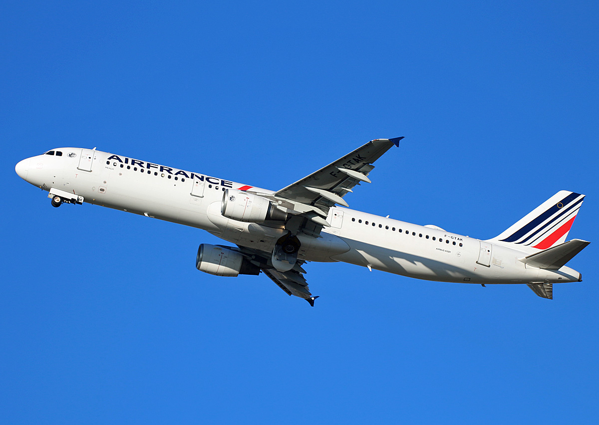 Air France, Airbus A 321-212, F-GTAK, BER, 01.12.2024