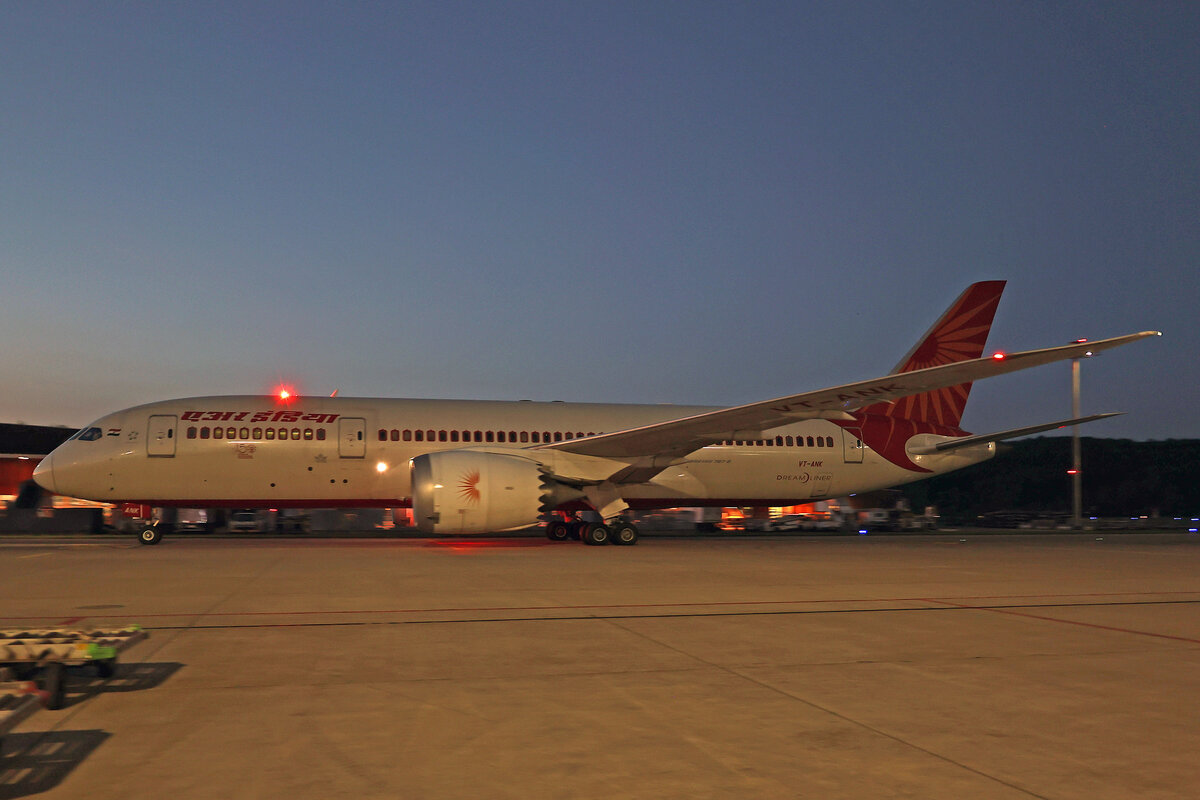 Air India, VT-ANK, Boeing 787-8, msn: 36282/60, 23.August 2024, ZRH Zürich, Switzerland.