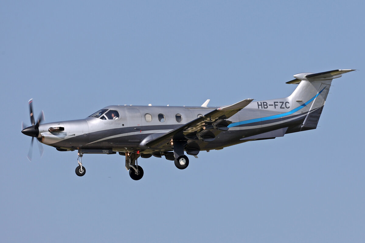 Albinati Aeronautics SA, HB-FZC, Pilatus PC-12/47E, msn: 1362, 13.Juni 2024, ZRH Zürich, Switzerland.