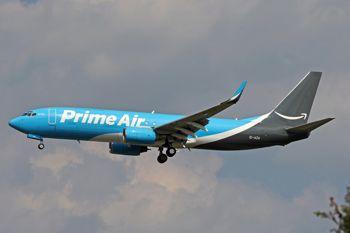 Amazon Prime Air (Operated by ASL Airlines Ireland), EI-AZA, Boeing B737-86NSF, msn: 28655/965, 05.Juli 2024, MXP Milano Malpensa, Italy.