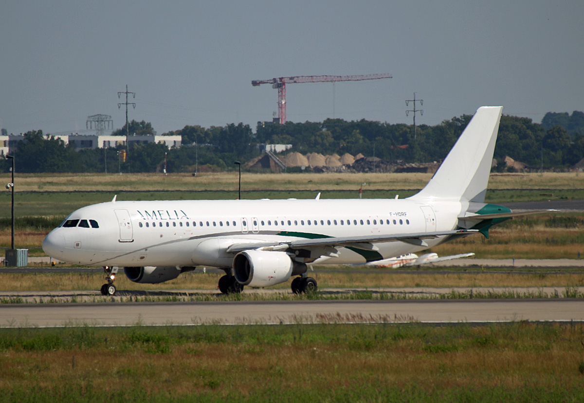 Amelia, Airbus A 320-214, F-HDRF, BER, 26.06.2024