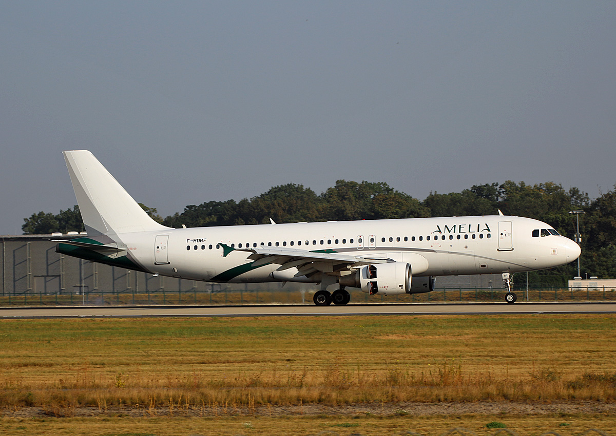 Amelia, Airbus A 320-214, F-HDRF, BER, 04.09.2024