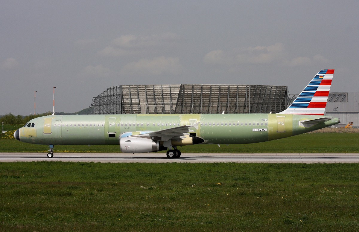 American Airlines,D-AVXS,Reg.N927UW,(c/n 6625),Airbus A321-200,08.05.2015,XFW-EDHI,Hamburg-Finkenwerder,Germany