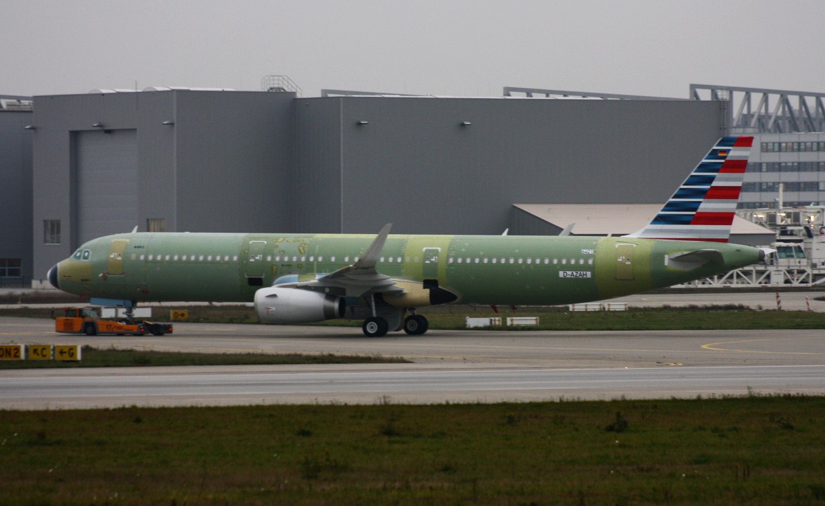 American Airlines,D-AZAH,Reg.N129AA,(c/n 6401),Airbus A321-231(SL),19.11.2014,XFW-EDHI,Hamburg-Finkenwerder,Germany