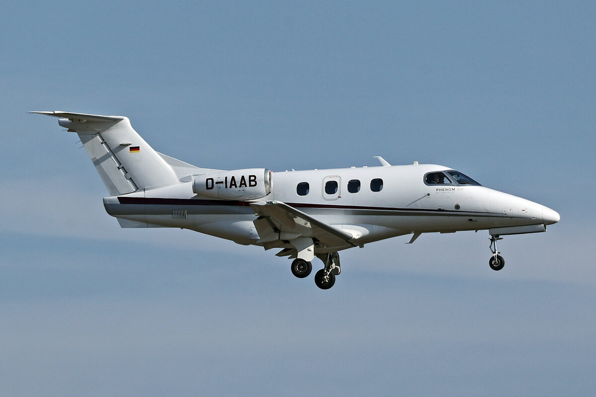 Arcus Air, D-IAAB, Embraer EMB-500 Phenom 100, msn: 50000180, 04.März 2025, ZRH Zürich, Switzerland.