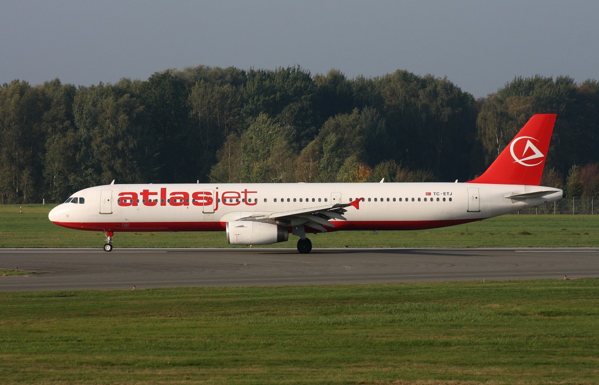 Atlasjet,TC-ETJ,(c/n 974),Airbus A321-231,04.10.2014,HAM-EDDH,Hamburg,Germany