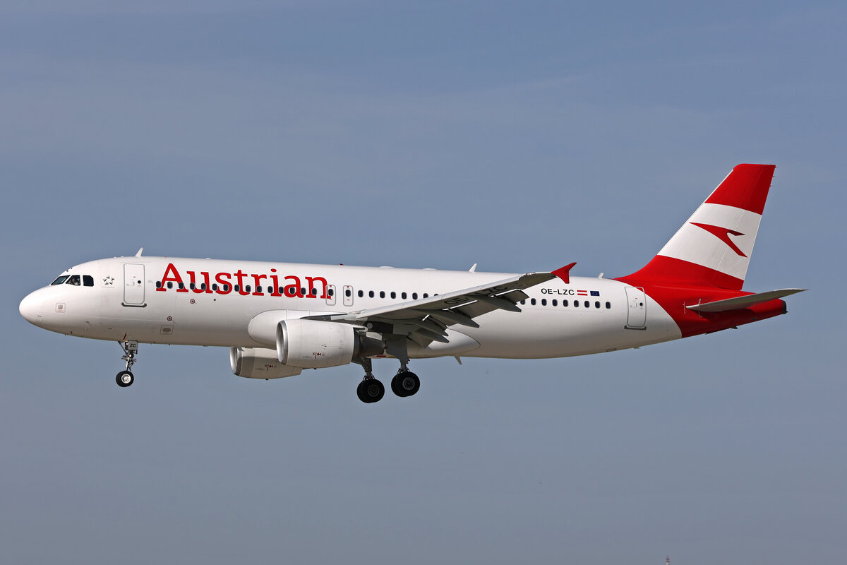 Austrain Airlines, OE-LZC, Airbus A320-214, msn: 5278, 30.April 2024, ZRH Zürich, Switzerland.