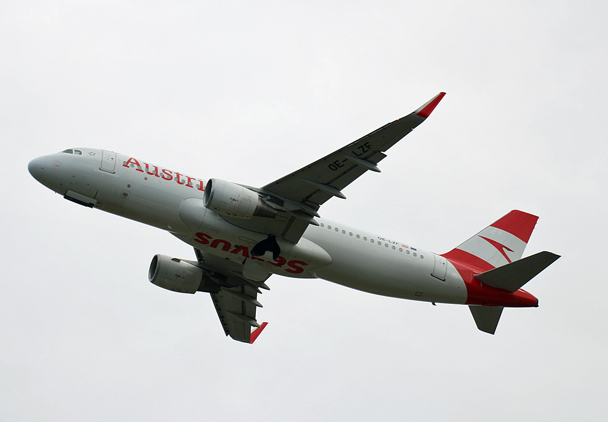 Austrian Airlines, Airbus A 320-214, OE-LZF, BER, 13.07.2024