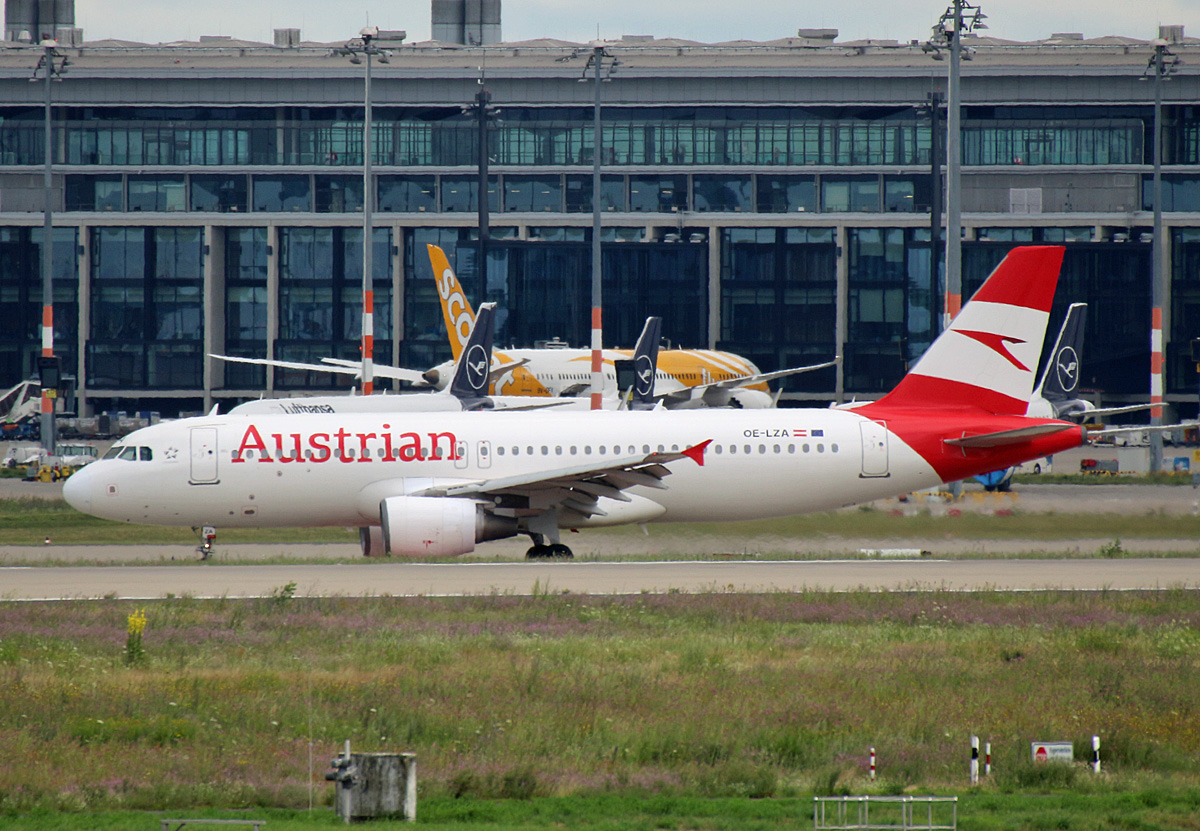 Austrian Airlines, Airbus A 320-214, OE-LZA, BER, 13.07.2024