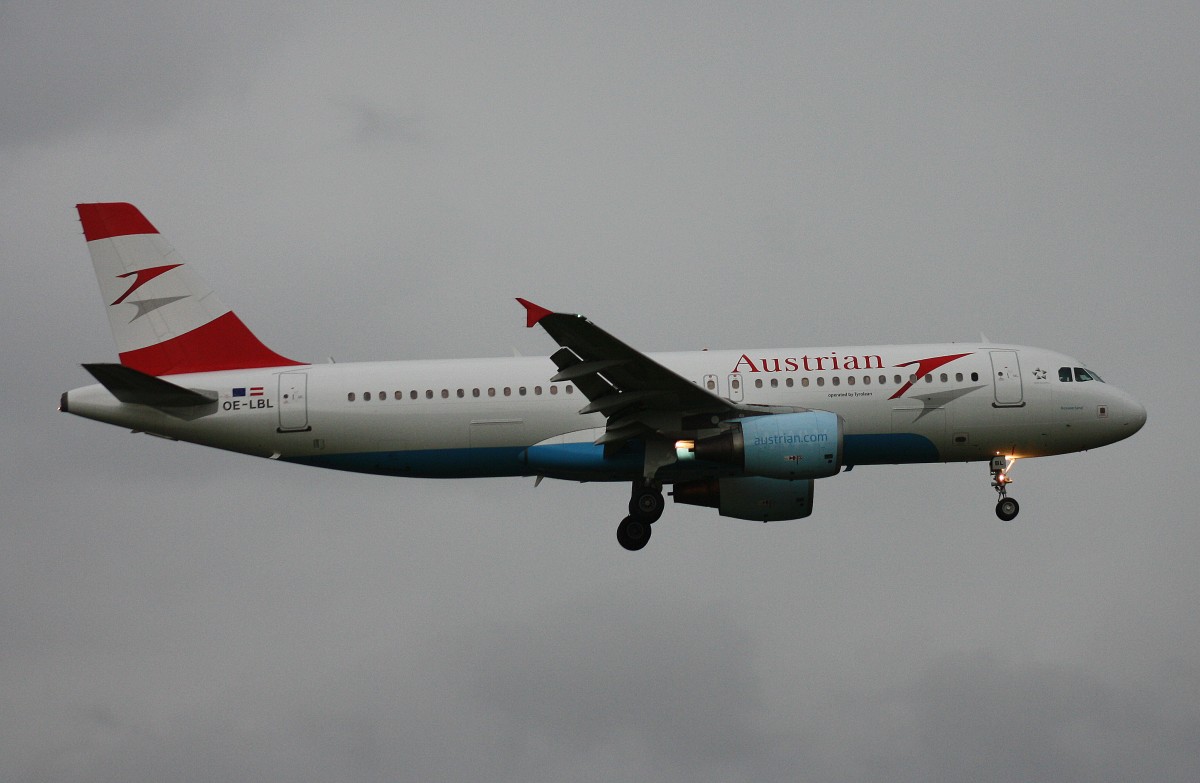 Austrian Airlines,OE-LBL,(c/n 2009),Airbus A320-214,09.05.2014,HAM-EDDH,Hamburg,Germany