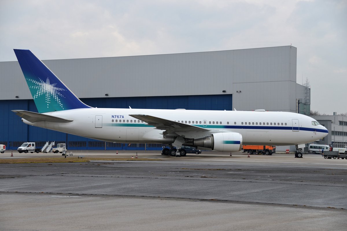 Boeing 767-2AX(ER) - Saudi Aramco Aviation - 33685 - N767A - 16.02.2017 - CGN