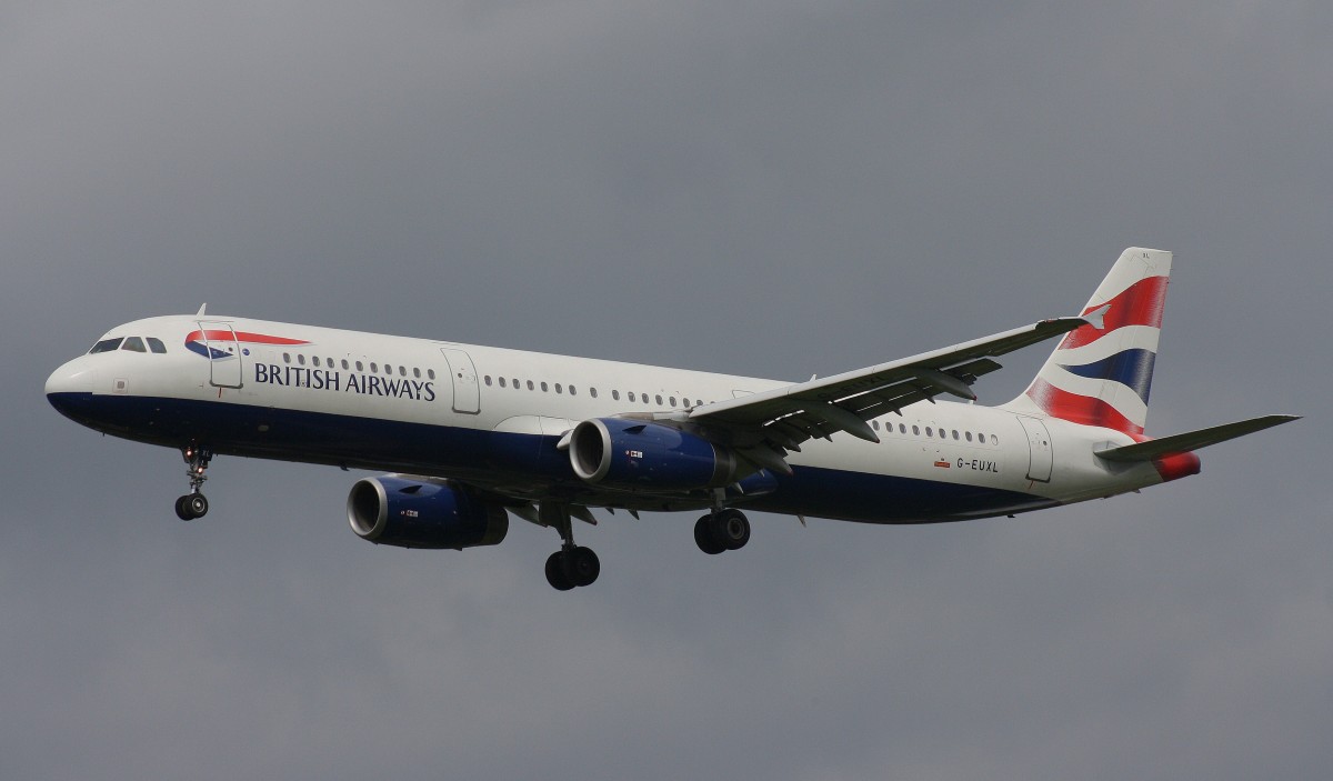 British Airways,G-EUXL,(c/n3254),Airbus A321-231,04.05.2014,HAM-EDDH,Hamburg,Germany