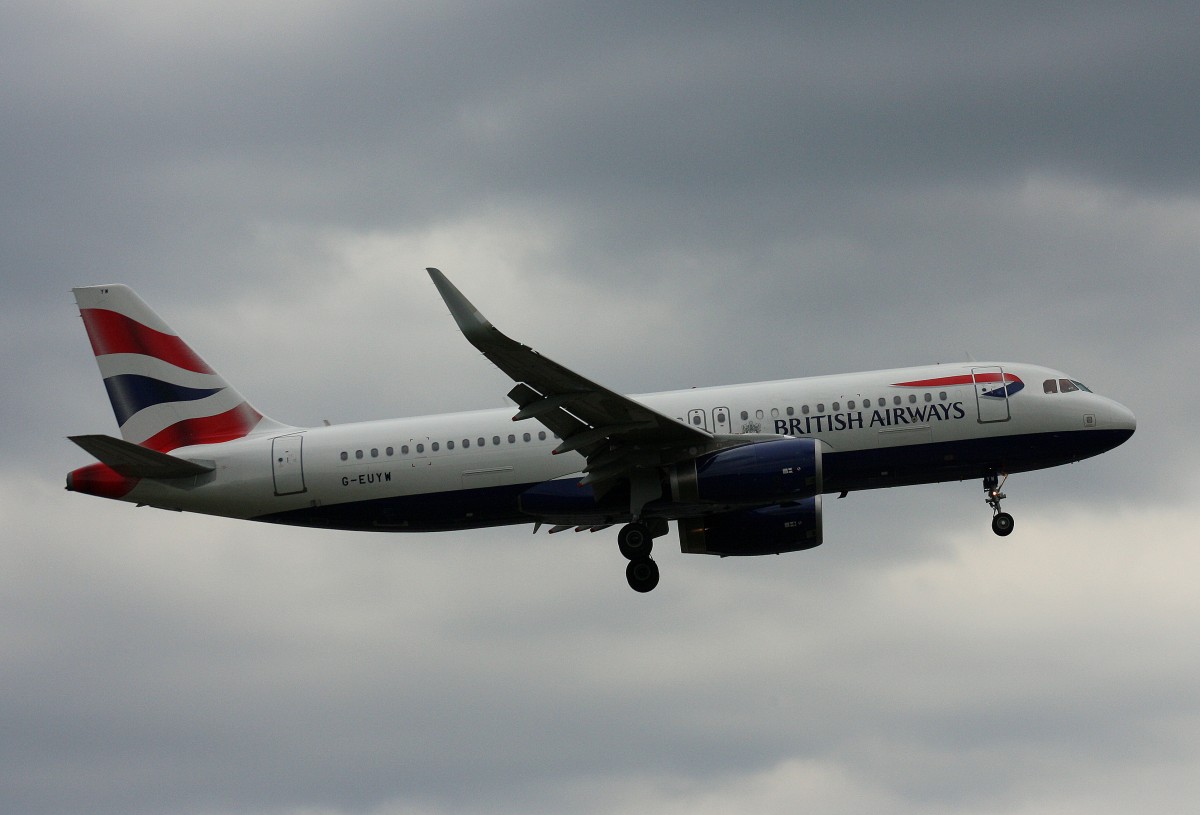 British Airways,G-EUYW,(c/n 6129),Airbus A320-232(SL),21.06.2015,HAM-EDDH,Hamburg.Germany