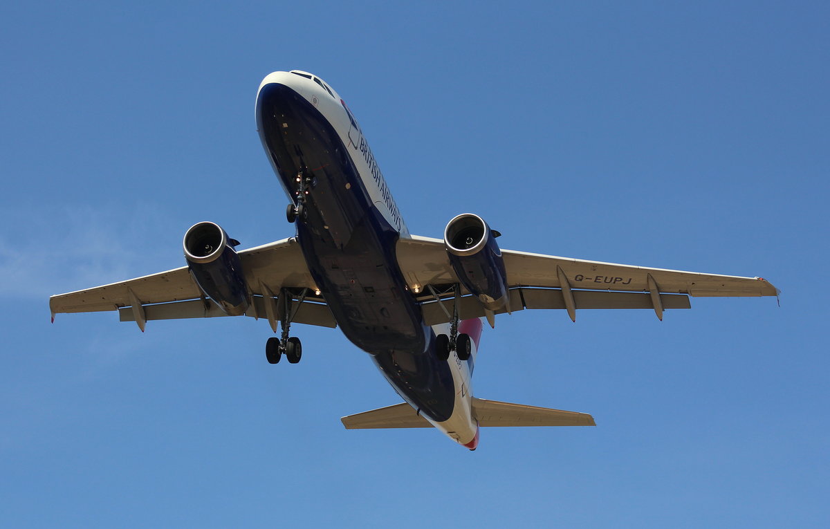 British Airways,GG-EUPJ,(c/n 1232),Airbus A319-131,02.04.2016,HAM-EDDH,Hamburg,Germany