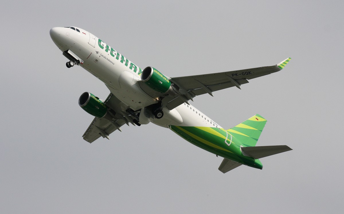 Citilink,D-AVVP,Reg.PK-GQK,(c/n 6596),Airbus A320-200(SL),08.05.2015,XFW-EDHI,Hamburg-Finkenwerder,Germany