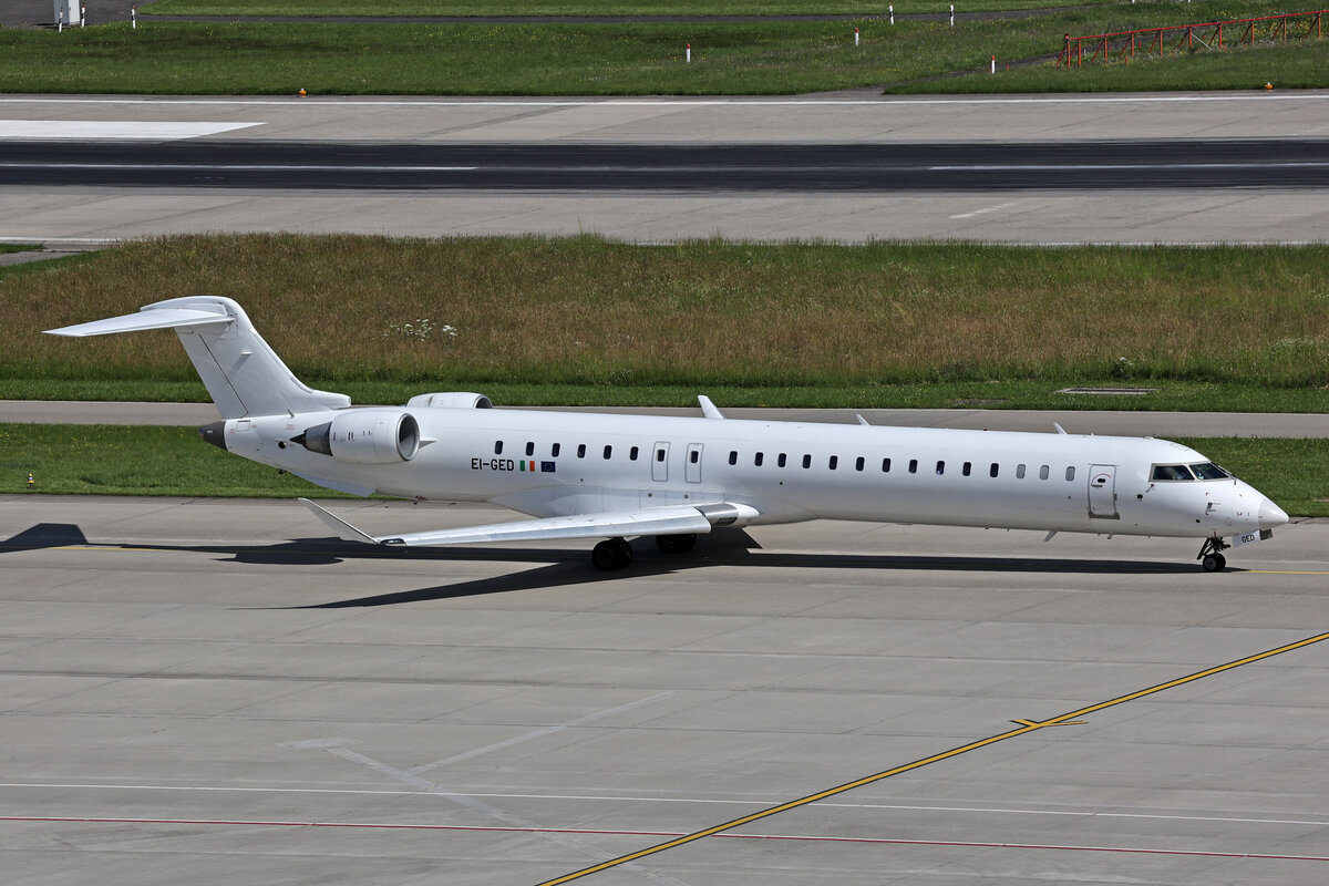 CityJet (Operated for SAS Scandinavian Airlines), EI-GED, Bombardier CRJ-900LR, msn: 15240, 16.Juni 2024, ZRH Zürich, Switzerland.