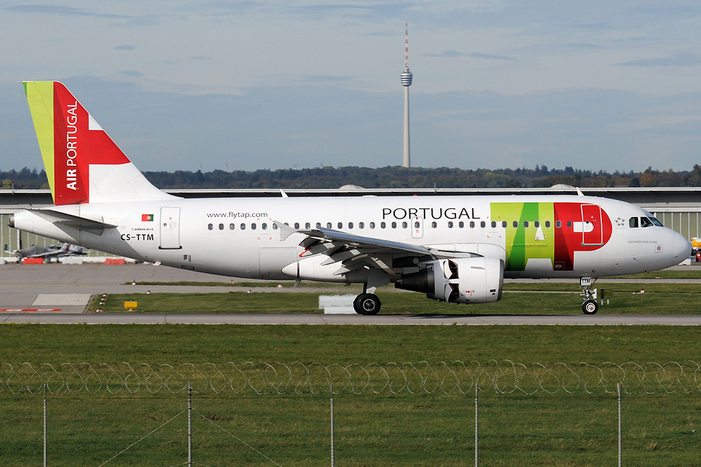 CS-TTM Airbus A319-111 20.10.2019