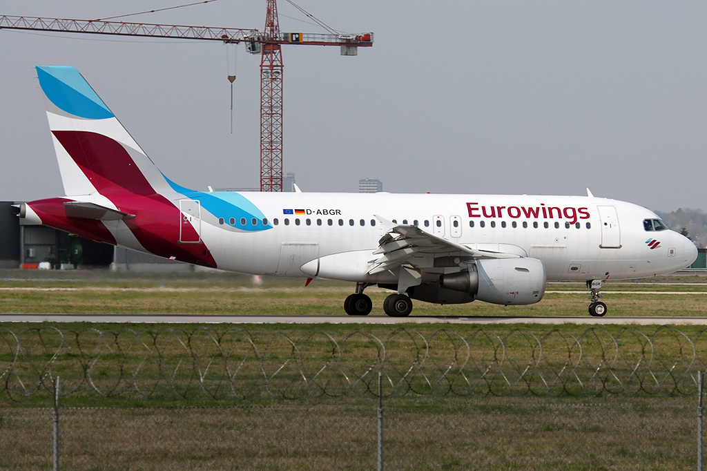 D-ABGR Airbus A319-112 01.04.2019