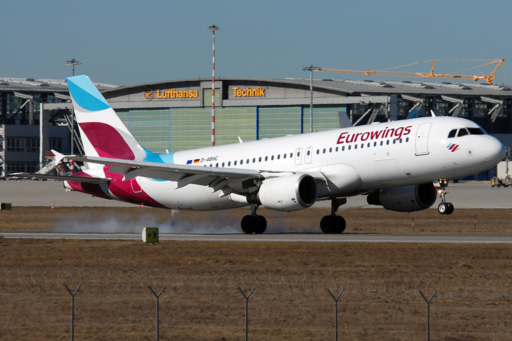 D-ABHC Airbus A320-214 24.02.2019