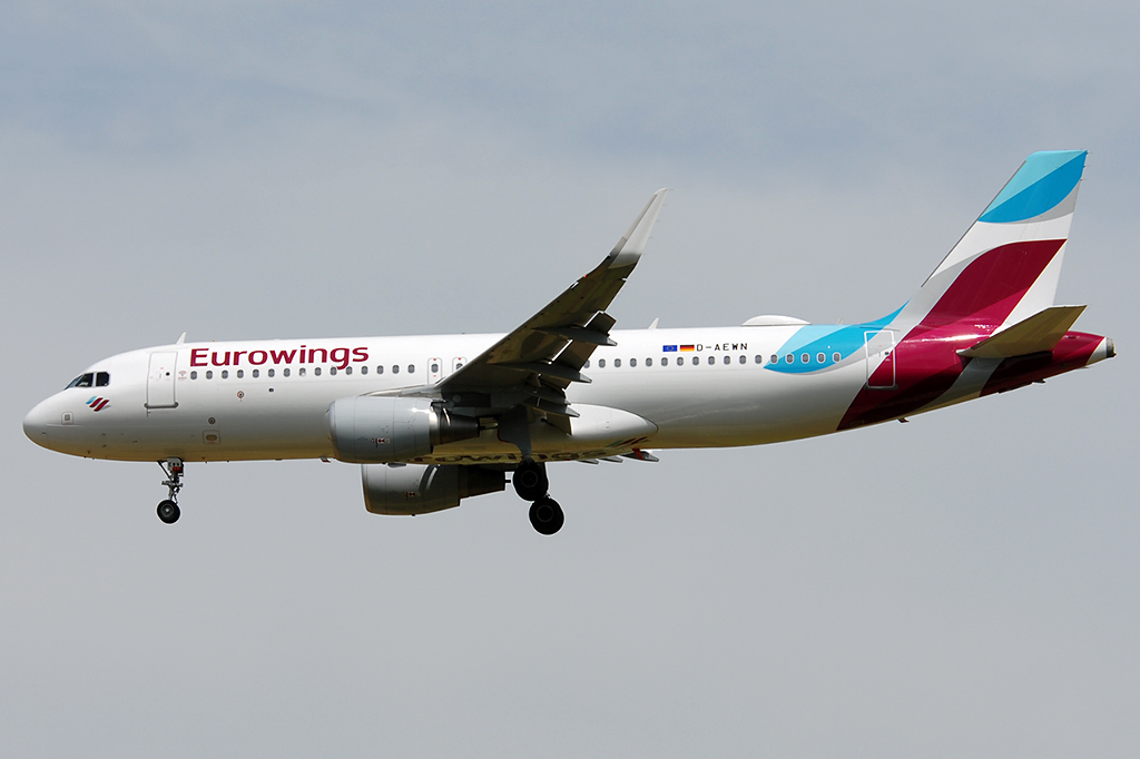 D-AEWN Airbus A320-214 21.06.2018