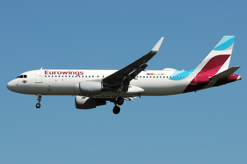 D-AEWO Airbus A320-214 23.07.2020