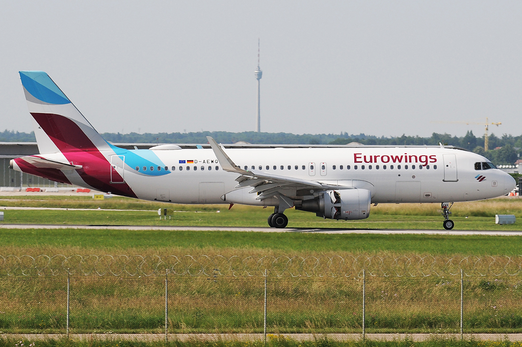 D-AEWQ Airbus A320-214 25.06.2019