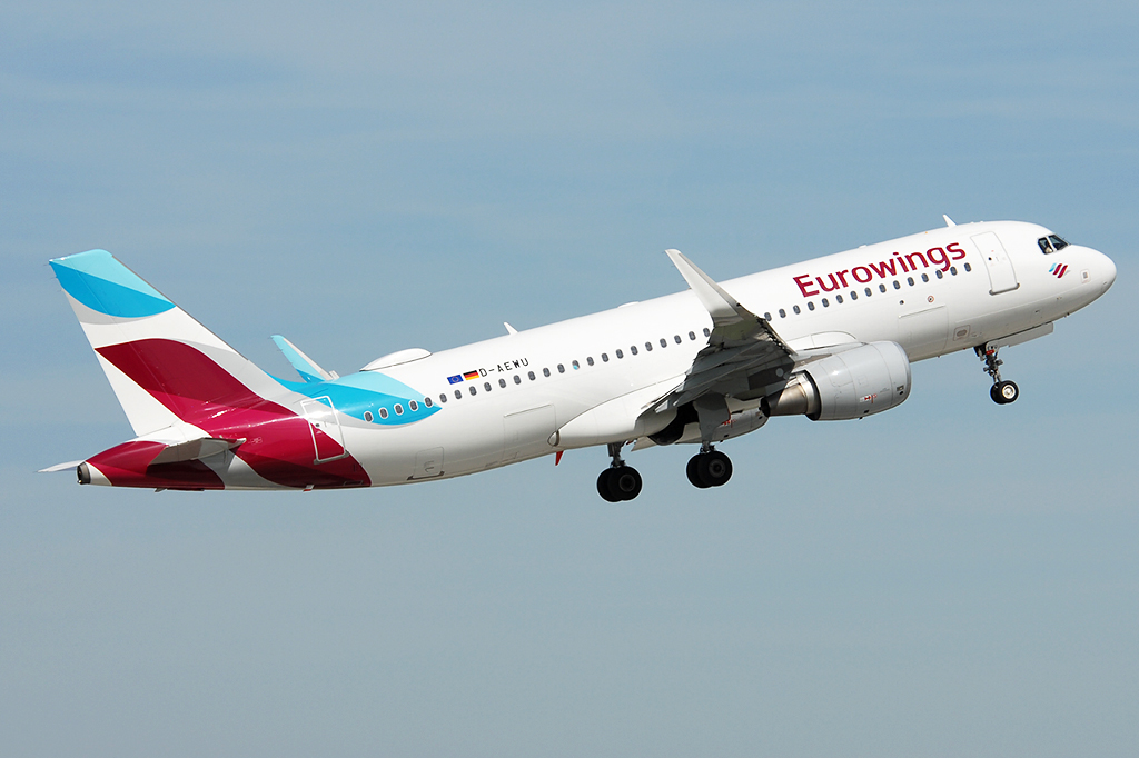 D-AEWU Airbus A320-214 22.04.2019