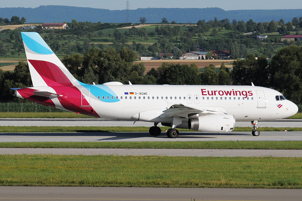 D-AGWE Airbus A319-132 09.07.2020