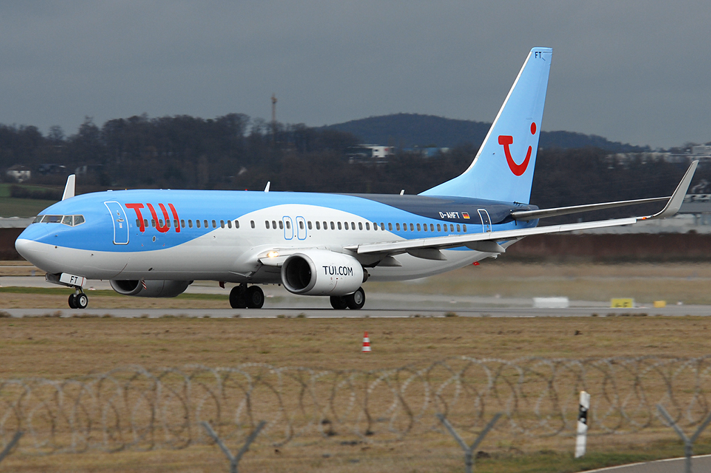 D-AHFT Boeing 737-8K5 22.12.2018