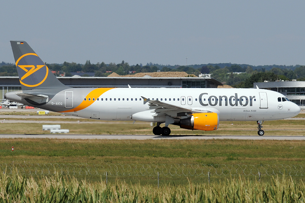 D-AICG Airbus A320-212 08.08.2020