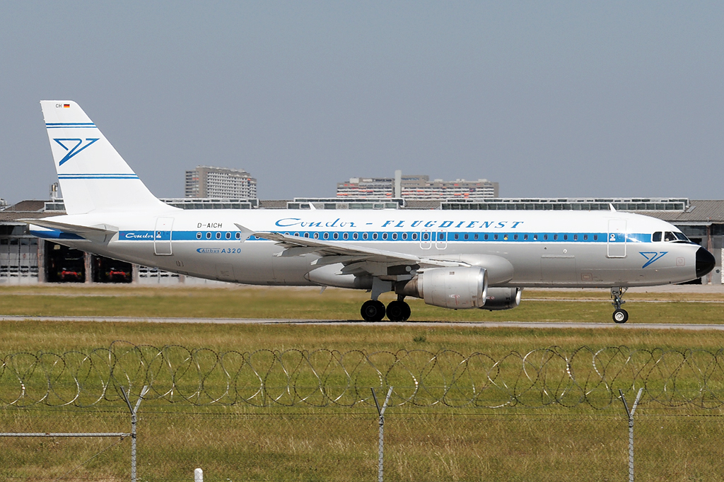 D-AICH Airbus A320-212 08.08.2020