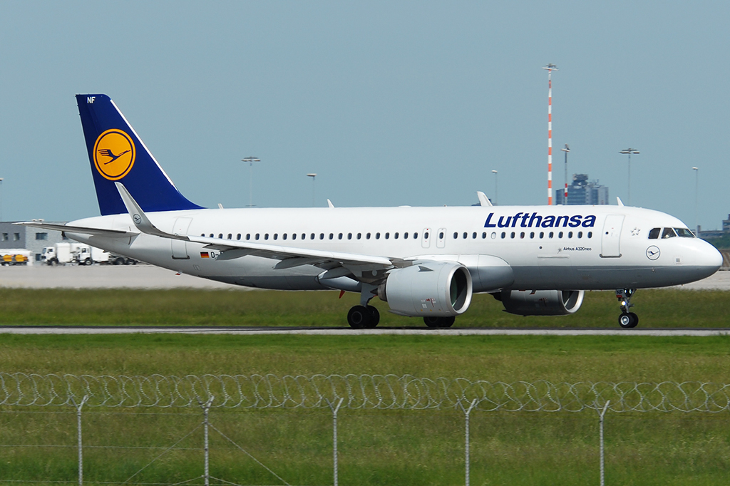 D-AINF Airbus A320-271N 09.06.2019