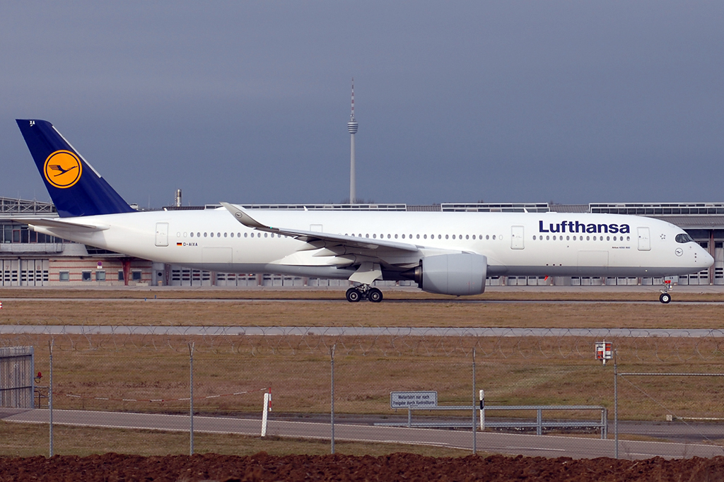 D-AIXA Airbus A350-941 25.12.2016