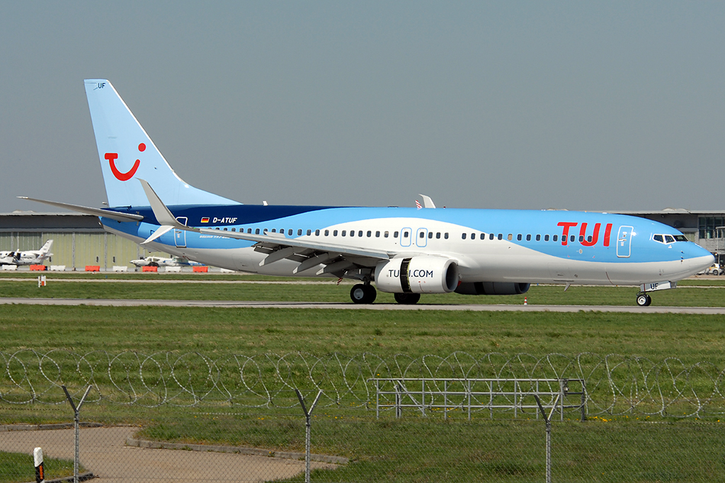 D-ATUF Boeing 737-8K5 18.04.2019